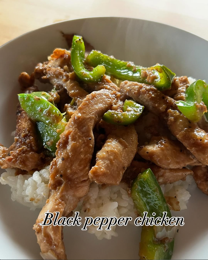 Black Pepper Chicken
