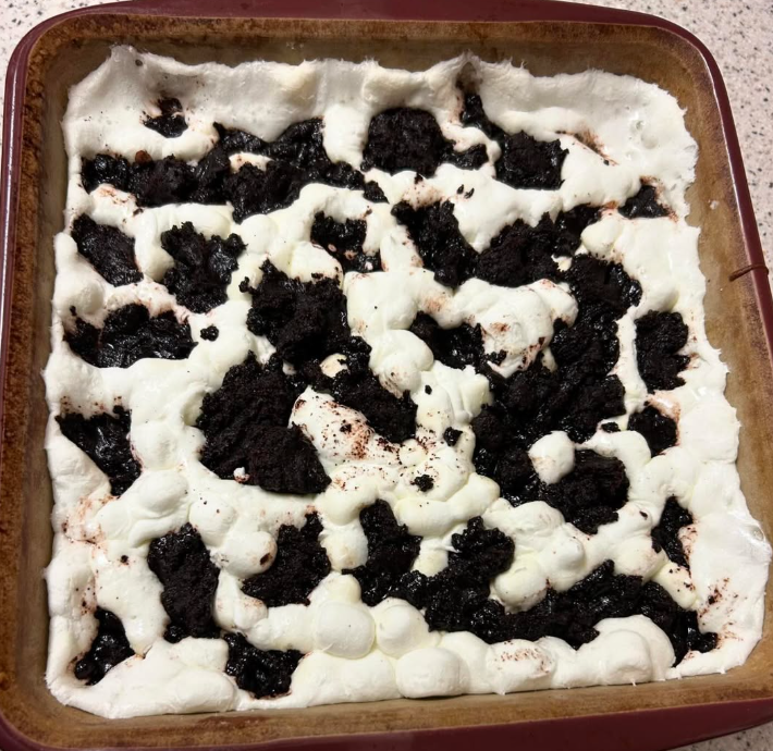 Brownie with Marshmallow