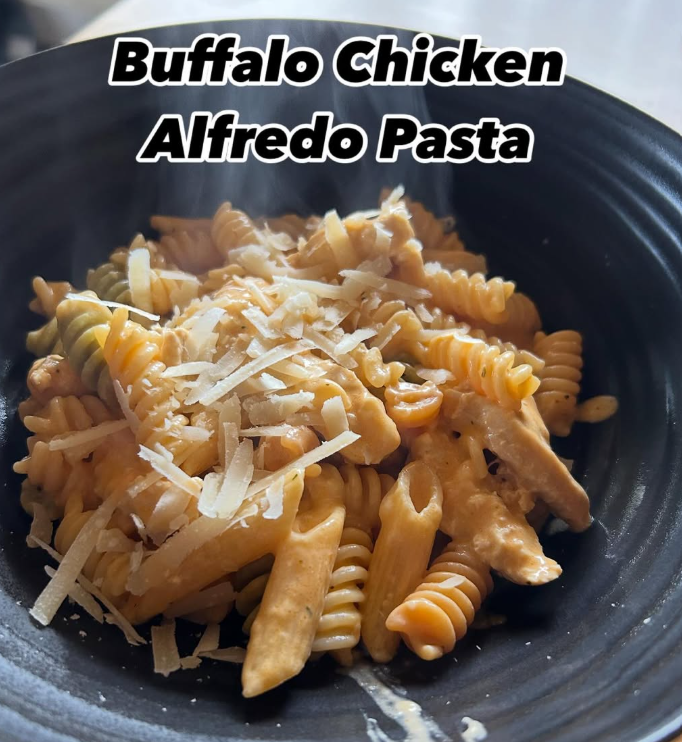 Buffalo Chicken Alfredo Pasta