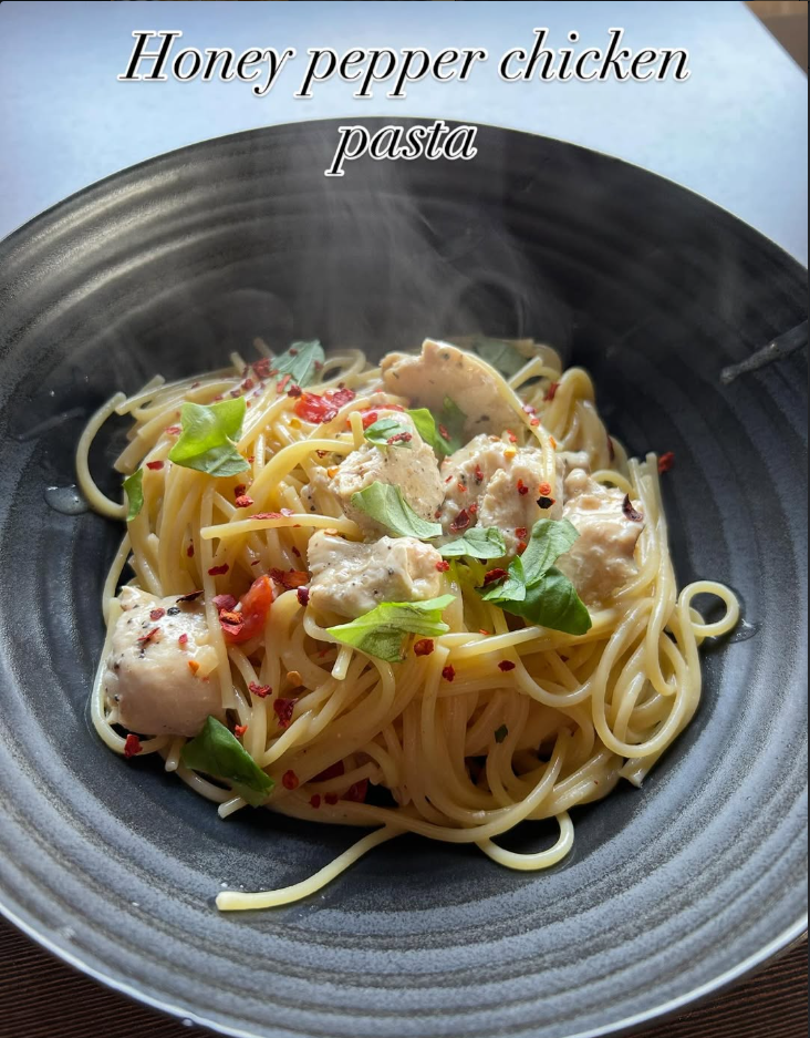 Honey Pepper Chicken Pasta
