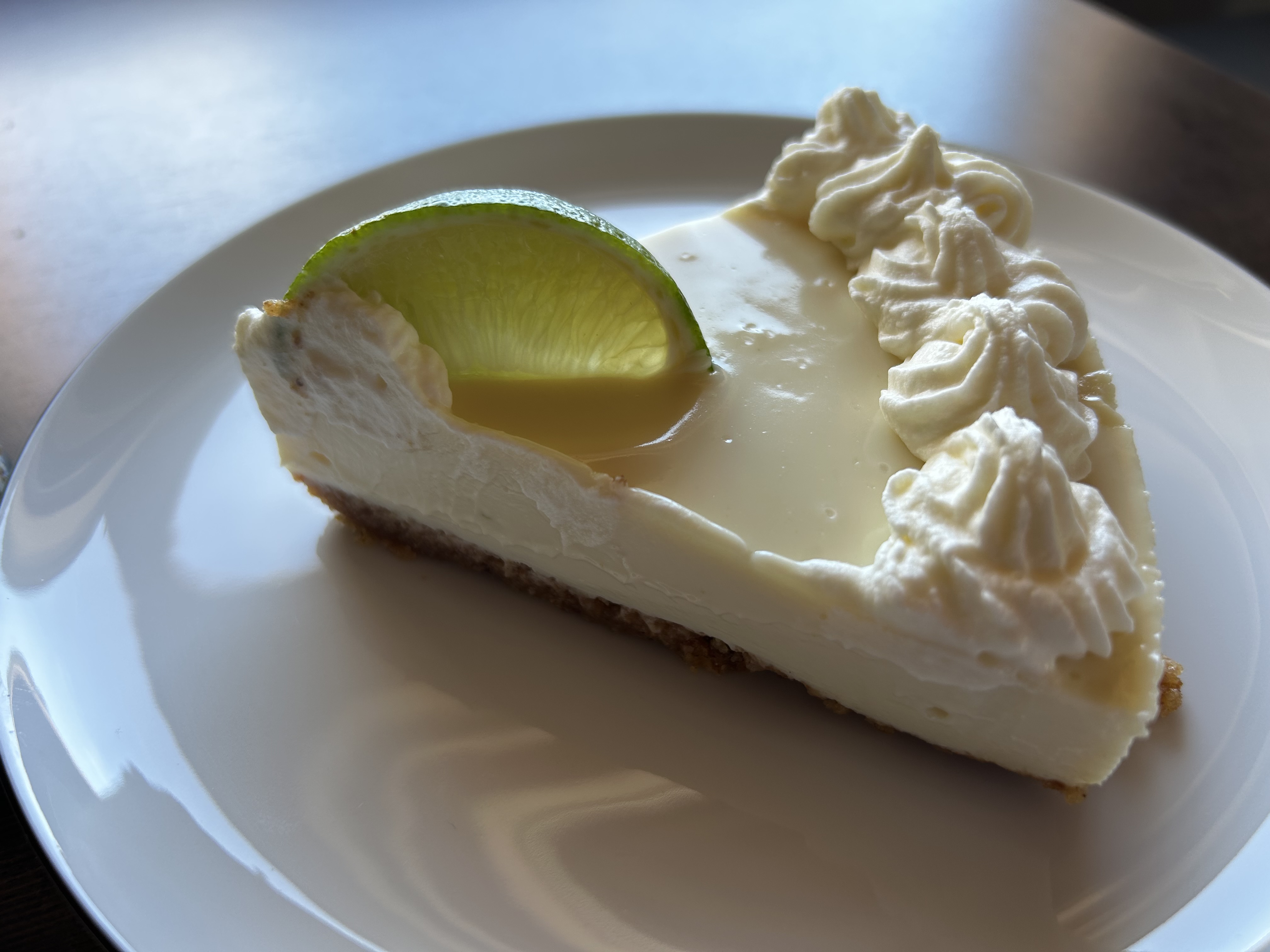 Key Lime Pie Slice