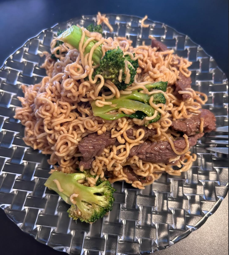 Mongolian Beef with Noodles