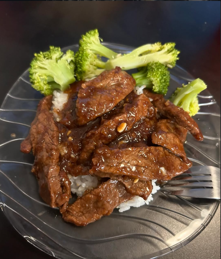 Mongolian Beef with Rice