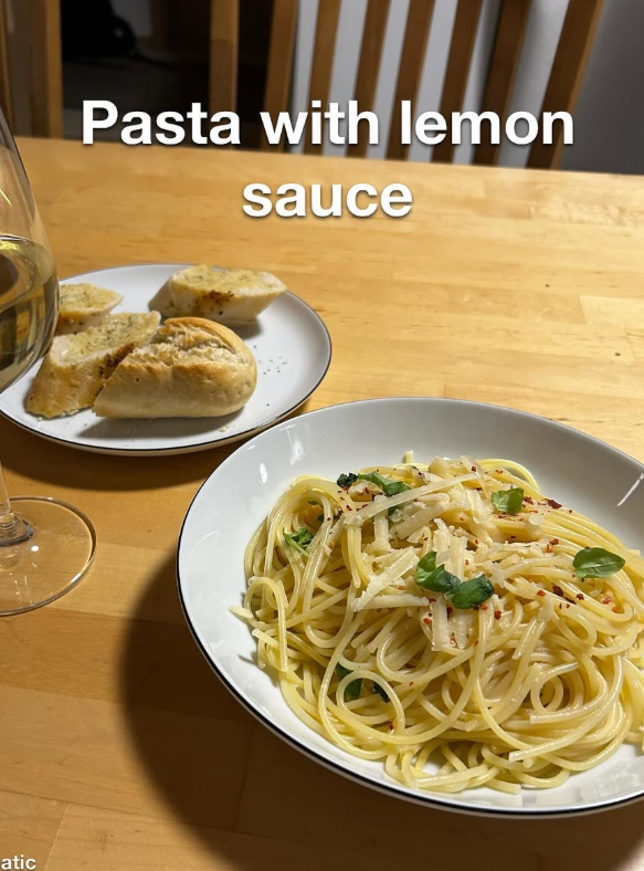 Pasta with Lemon Sauce
