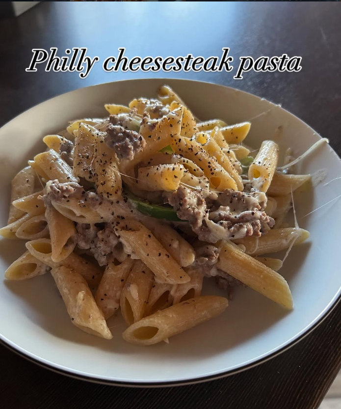Philly Cheesesteak Pasta