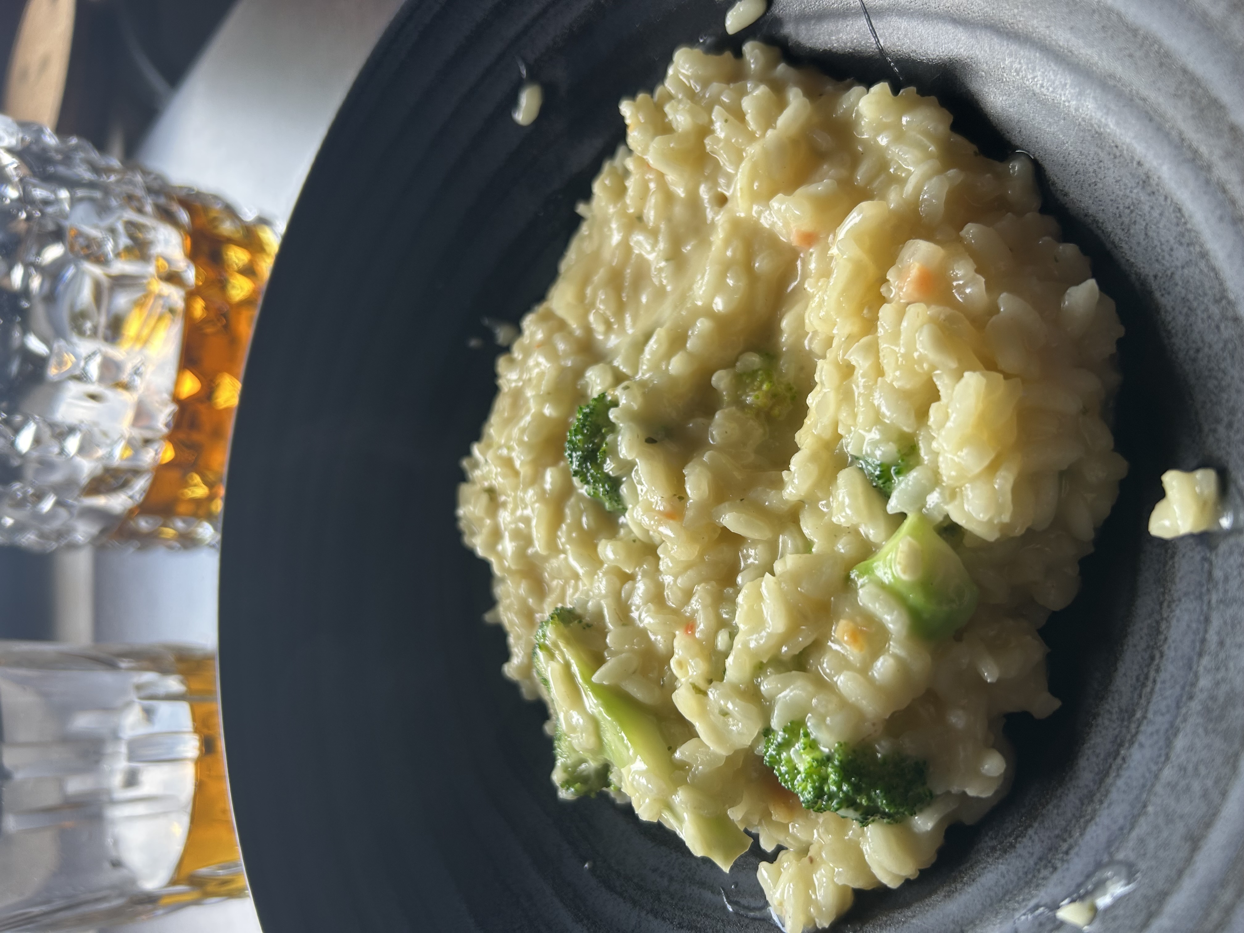 Three Cheese Broccoli Risotto